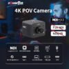 zowietek 4K NDI|HX3 Webcam PoE POV, ZowieCAM, Sortie HDMI et SDI, RTSP/RTMP(s)/SRT, Diffusion en Direct Autonome sur Youtube pour la Diffusion Web, Les réunions, l'enseignement et Les Jeux (M12 AF)